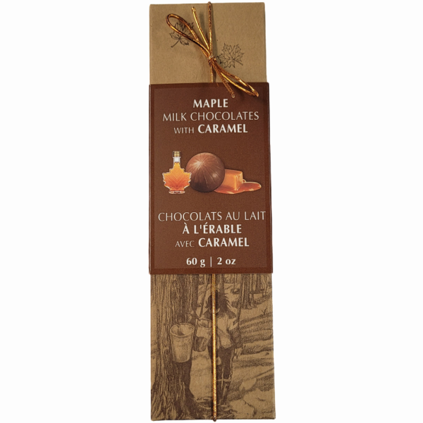 Maple Milk Chocolates with Caramel