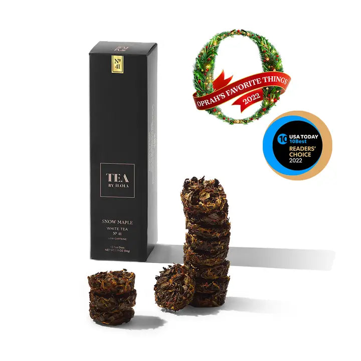 Snow Maple Probiotic White Tea Discs