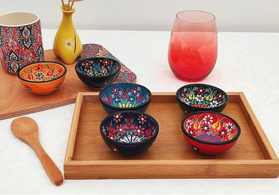 Mexican Mini Ceramic Bowl - 1 PC (Assortment)