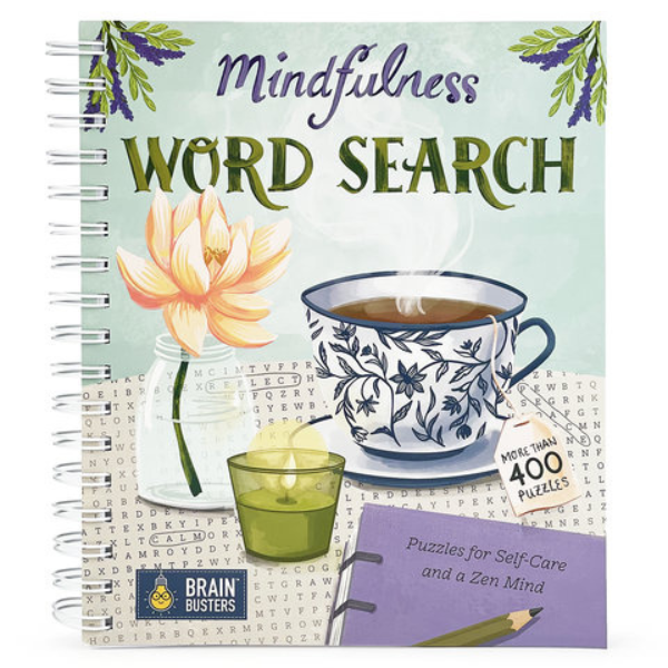 Mindfulness Word Search - Puzzle Book for Self Care & A Zen Mind