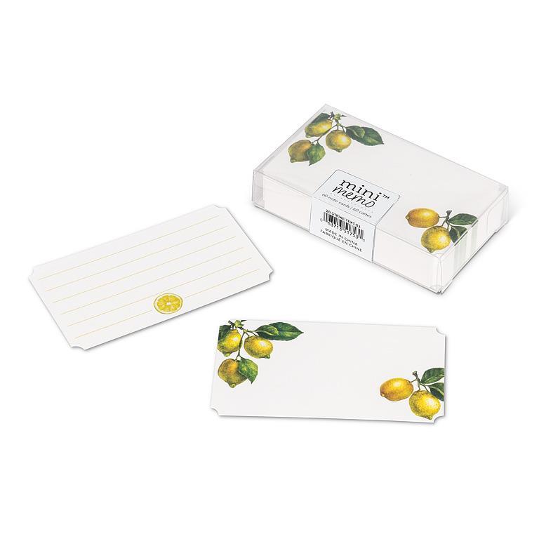 Mini Lemon Memo Cards - 50 ct.