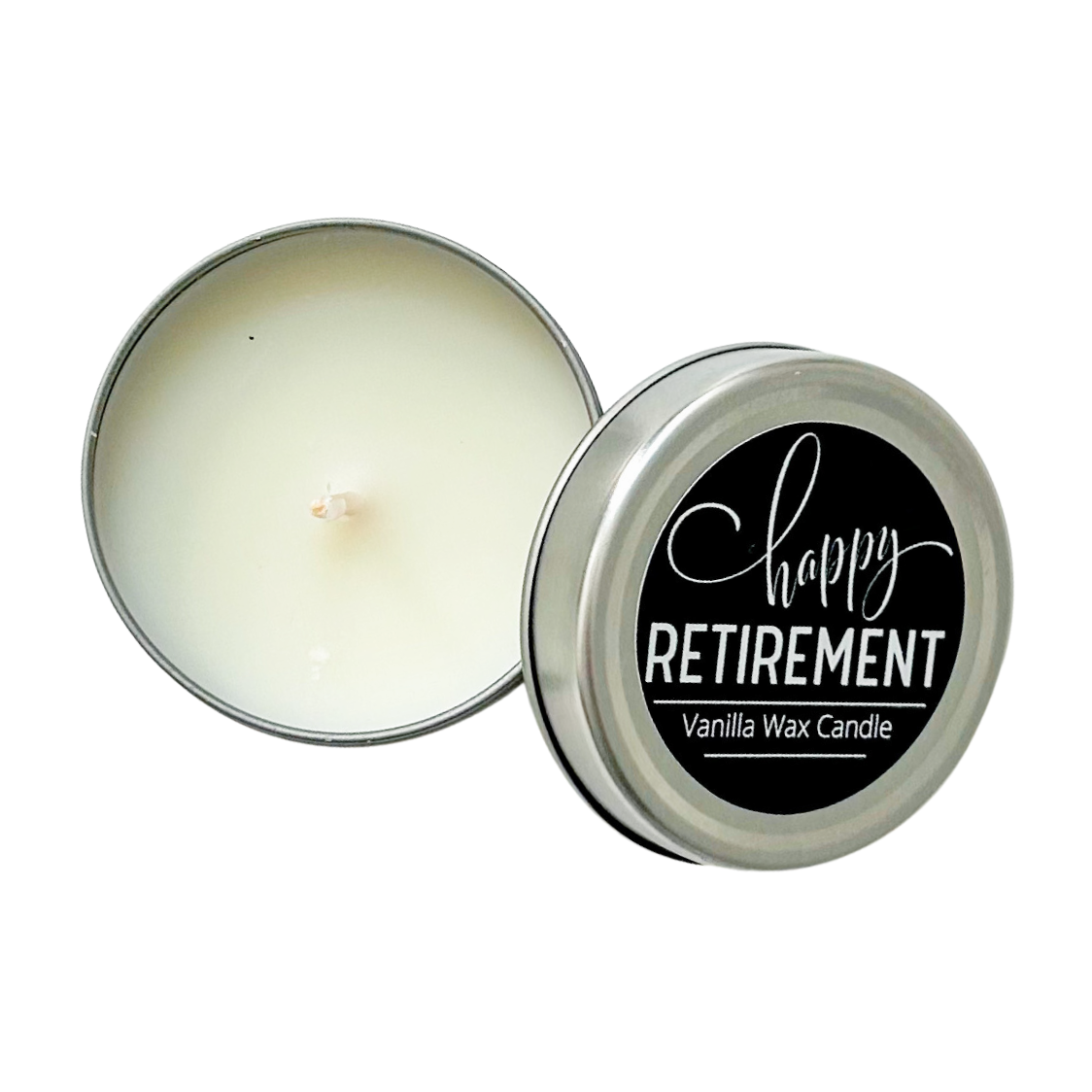 Mini Travel Happy Retirement Candle