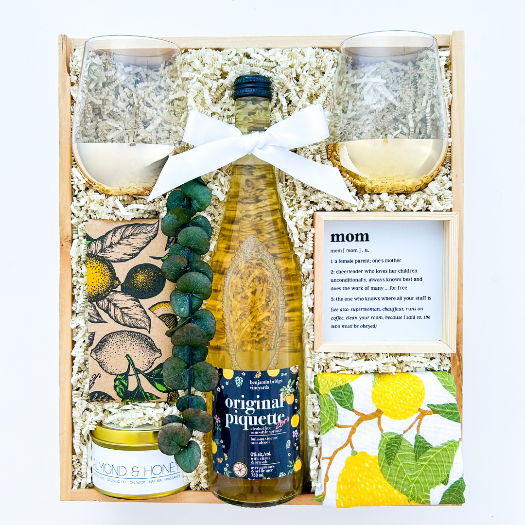 Mom Gift, Shipped Mother's Day Gift, New Home Gift, New House Gifts, Perfect Housewarming Gift, Welcome Home Gift, New Home Gift Box, New House Gift Basket, New House Gift Box, Housewarming Gift Ideas, New Home Gift Ideas, Pet Nat Gift, Benjamin Bridge Gift Box, Lemon Themed Gift Box, Luxury Gift Benjamin Bridge, Piquette Gift Box, Gift Delivery, Gift Delivery, Gift Delivery, Gifts, Gift Basket,Gift Baskets, Canadian Gifts, Canadian Gift Boxes, Canadian Gift Baskets, Perfect Gift Delivery,