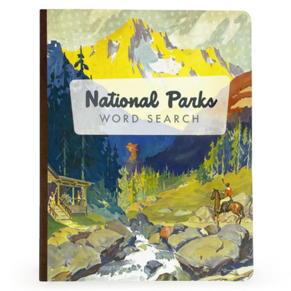 National Parks Word Search Book