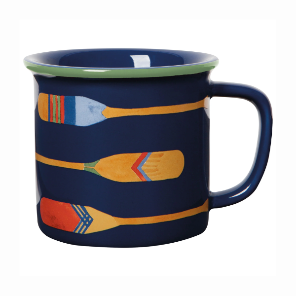 Navy 12 oz Voyager Mug