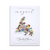 Newfoundland Map Design Pressed Flower Art Magnet