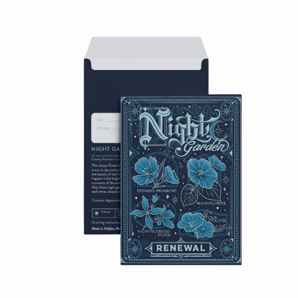 Night Garden Floriography Seed Pack- Renewal