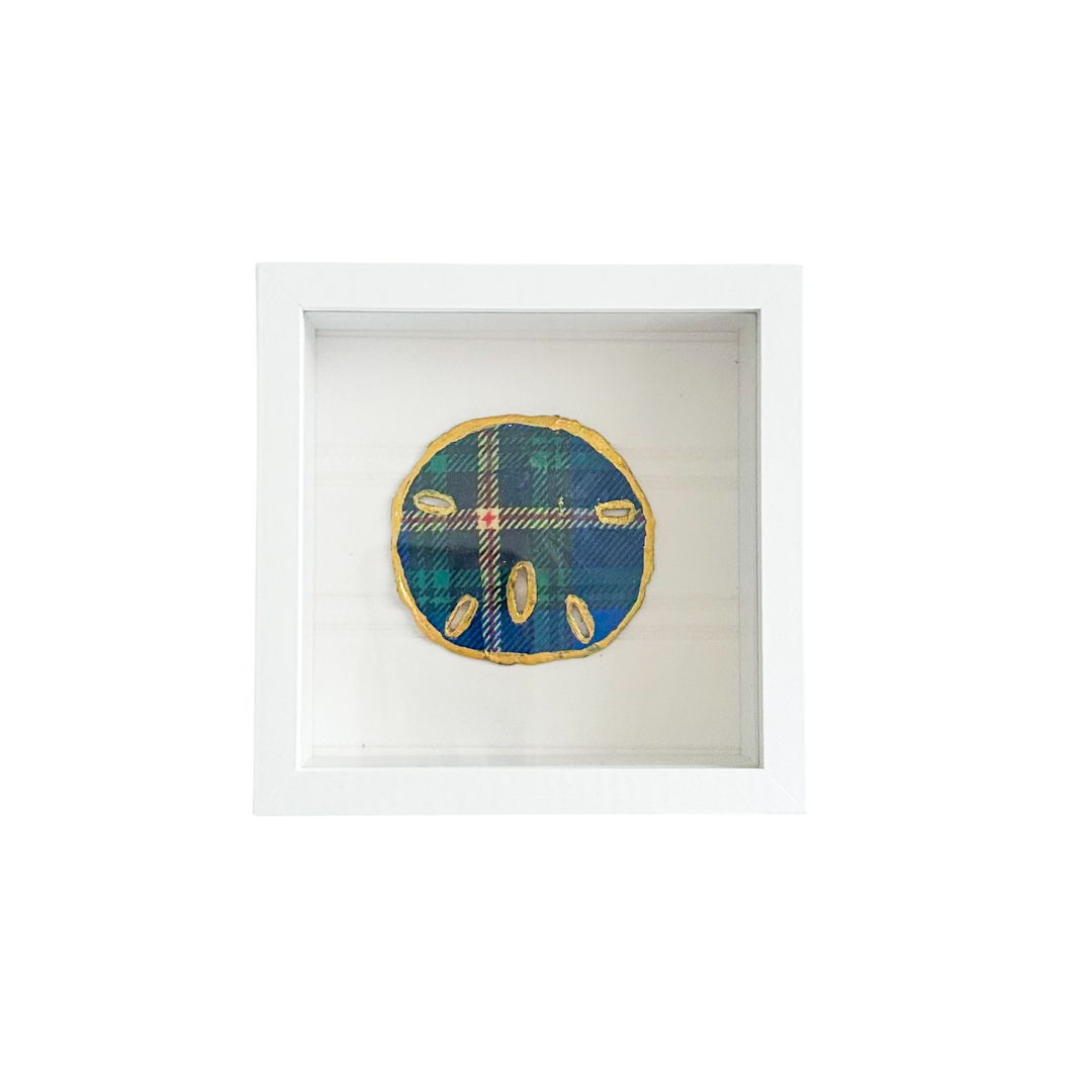 Nova Scotia Tartan Sand Dollar Frame