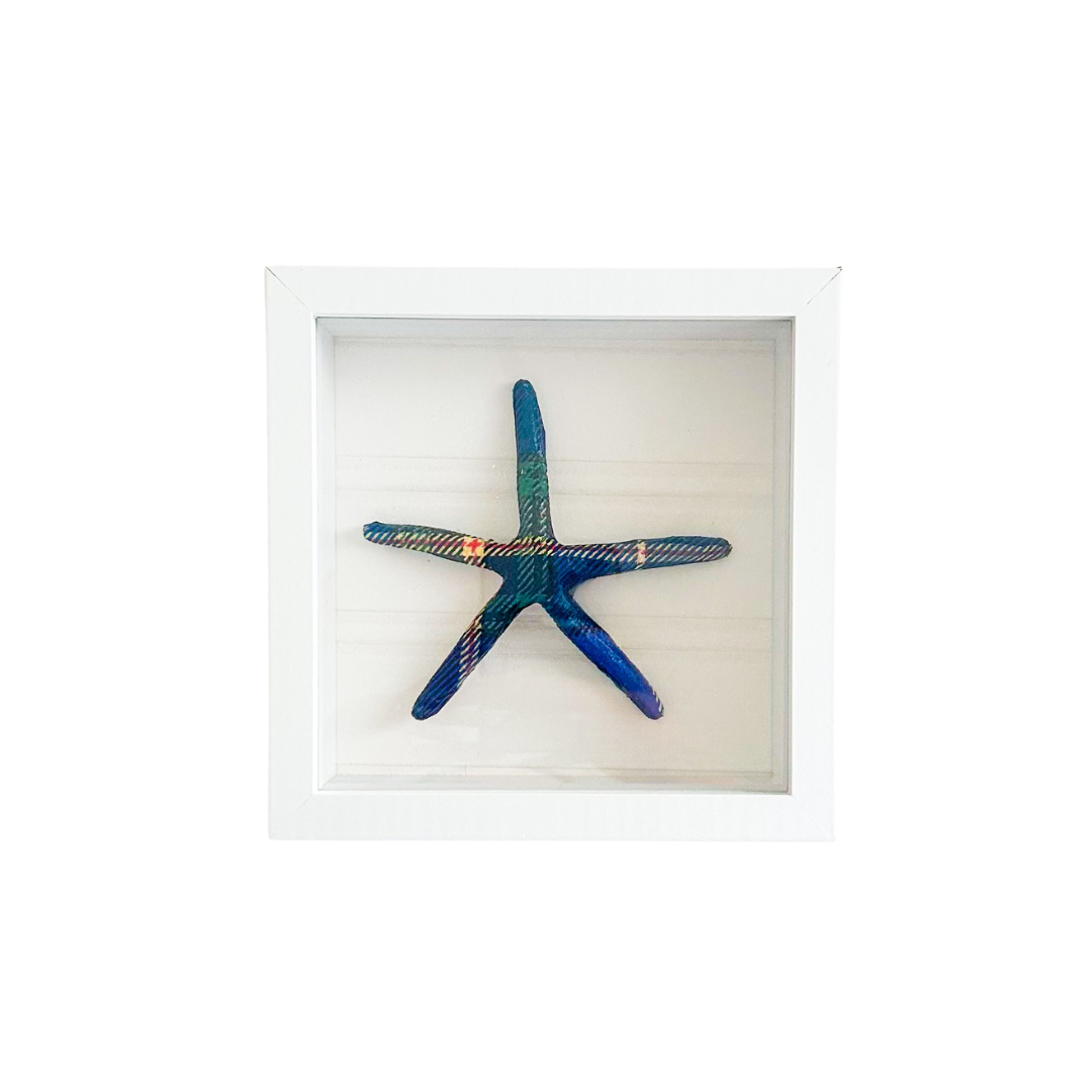 Nova Scotia Tartan Star Fish Frame