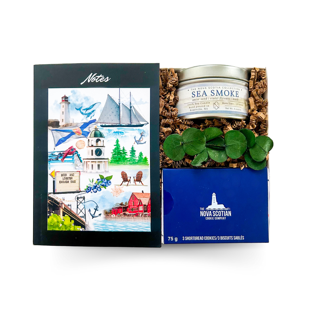 Coastal Inspired Gifts, Nova Scotia Gift Box, Canadian Coastal Gifts, Local Nova Scotia Gifts, Gifts from Nova Scotia, East Coast Gift Box, Ocean-Inspired Gifts, Budget-Friendly Gifts, Affordable Coastal Gifts, Value Gift Box Canada, Small Business Gift Boxes, Canadian Made Gifts, Canadian Employee Gifts, Cost-Effective Gift Delivery, Corporate Gift Boxes Canada, Budget-Friendly Client Appreciation Gifts, Affordable Eco-Friendly Canadian Gifts, Nature-Inspired Gifts, Canadian Coffee Gifts