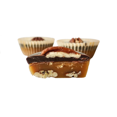 Nutty Caramel Cups - 3 Pack