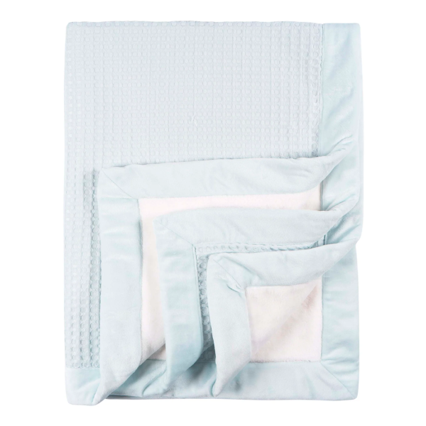 One Size Baby Blanket - Blue