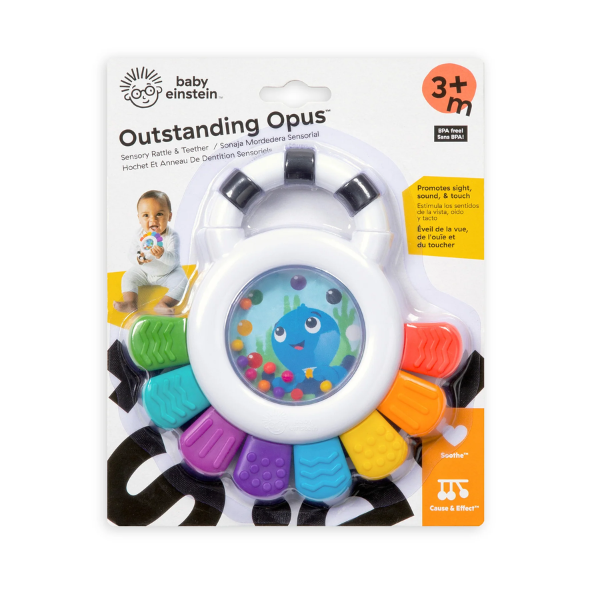 Opus™ Sensory Rattle & Teether