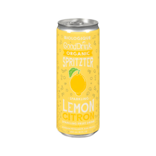 Organic Lemon Spritzer - Sparkling Fruit Juice
