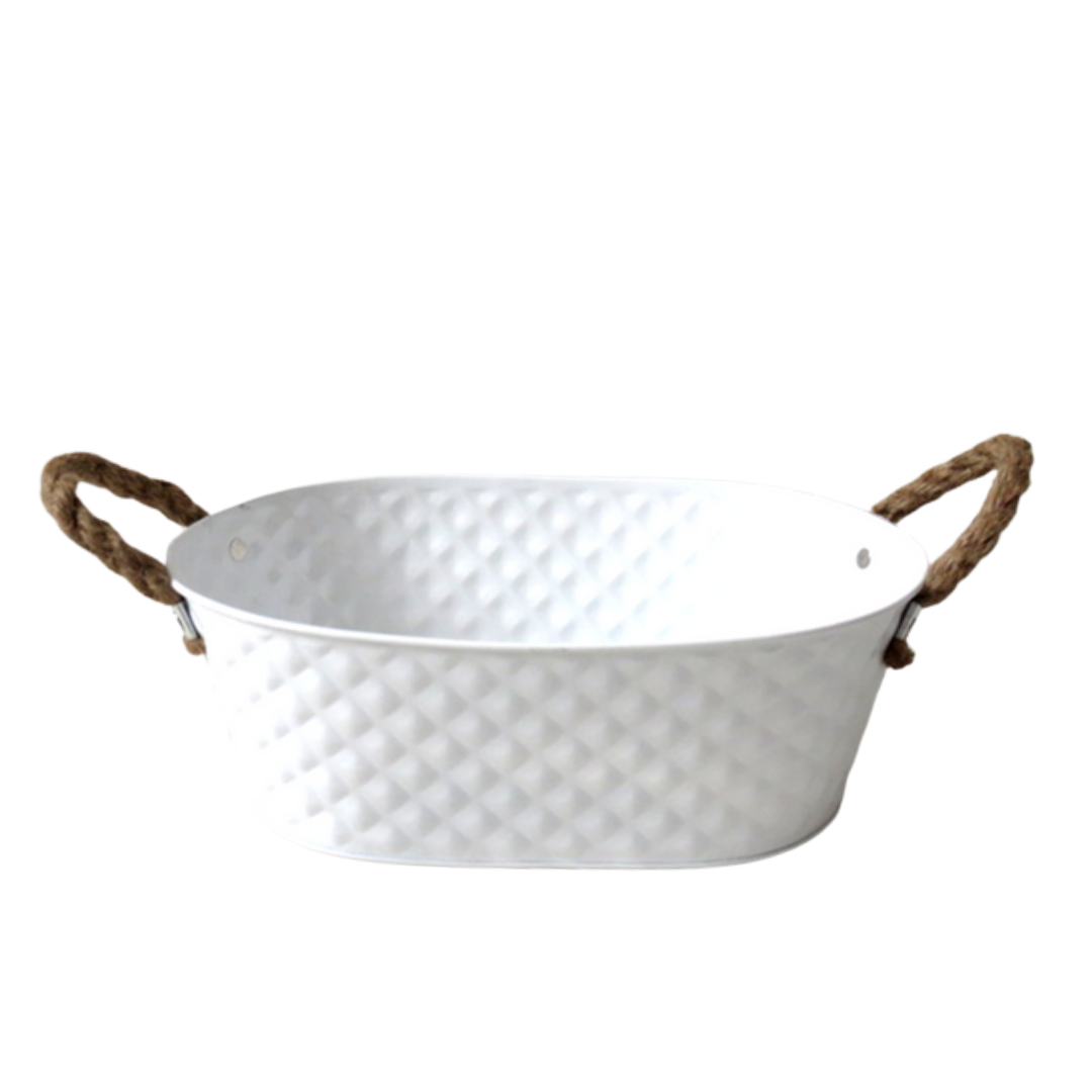 Oval Metal Basket