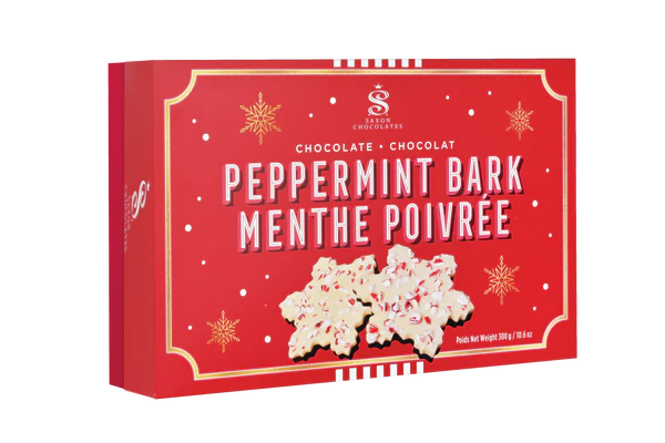 Peppermint Bark Snowflake (12pcs.)
