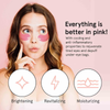 Pink Moisturizing Under Eye Masks - 1 Pair