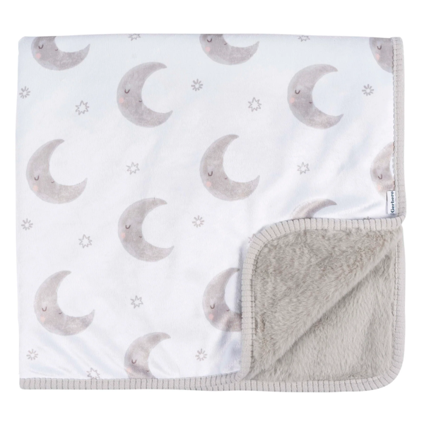 Ply Plush Blanket - Celestial Moons