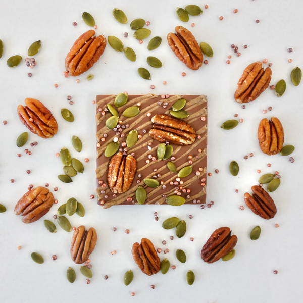 Pumpkin Spice Fancy Chocolate Bar