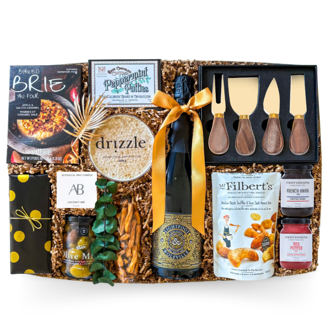 Holiday Gift Boxes, Gourmet Gift Baskets Canada, Foodie Gift Boxes, Luxury Charcuterie Gifts, Wine Lover Gift Sets, Gifts With Cheese & Crackers, Sparkling Wine Gift Boxes, Holiday Party Gifts, Hostess Gifts Canada, Shipped Gourmet Gifts, Gifts With Chocolate & Nuts, Modern Holiday Gift Boxes, Celebration Gift Sets, Gifts With Olives & Spreads, Entertaining Gift Boxes, Festive Gifts For Her, Charcuterie Board Gift Sets, Savoury Food Gifts, Unique Holiday Gift Ideas, Gifts With Candles & Wine