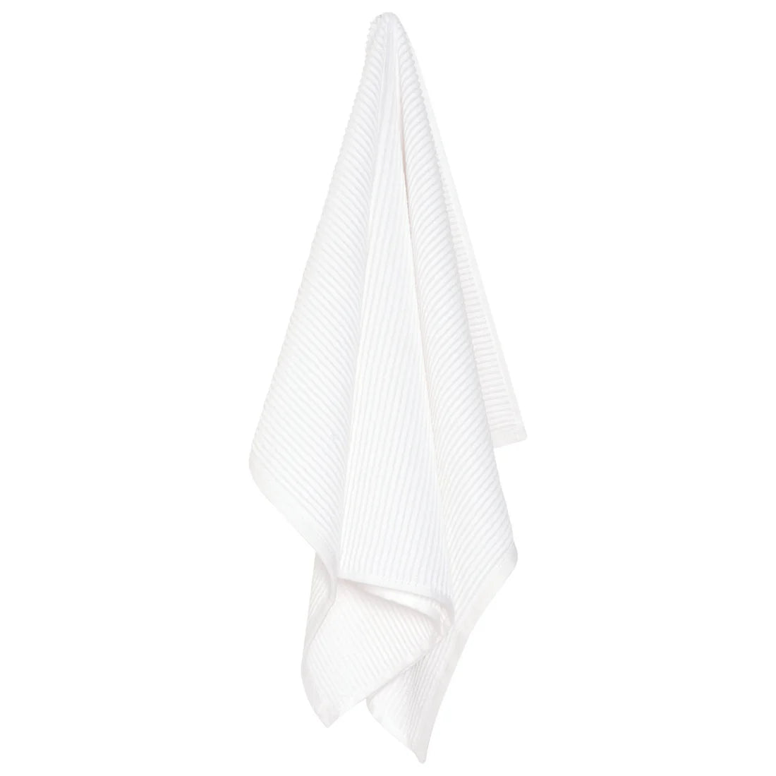 White Ripple Dish Towel