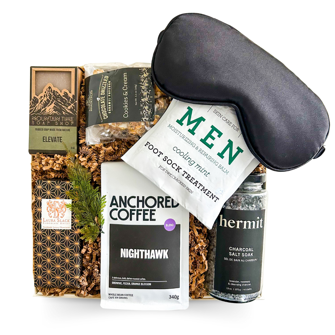 Gifts For Him, Gift Boxes For Men, Shipped Gift Boxes Canada, Travel Gift Boxes, Jetsetter Gifts, Gifts For Frequent Flyers, Coffee Lover Gifts, Men’s Grooming Gift Sets, Birthday Gifts For Men, Luxury Men’s Gifts, Masculine Gift Boxes, Relaxation Gifts For Men, Self-Care Gifts For Him, Shipped Personal Gifts, Gifts For Boyfriends, Gifts For Husbands, Thoughtful Gifts For Men, Modern Gift Boxes, Business Travel Gifts, Downtime Gift Sets, Gifts With Coffee And Grooming Products








