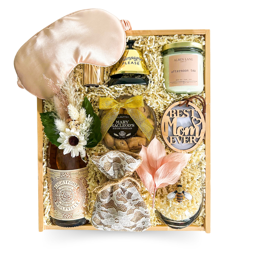 Mother’s Day Gift Box, Mom Gift Basket, Spa Gift for Mom, Relaxation Gift Box, Mother's Day Gift Ideas, Self Care Gift, Luxury Gift for Her, Gift for Mom Canada, Canadian Gift Box, Halifax Gift Delivery, Dartmouth Gift Delivery, Bedford Gift Delivery, Pamper Gift Box, Mother’s Day Spa Basket, Candle Gift Box, Tea Gift Box for Mom, Wellness Gift Basket, Mom Appreciation Gift, Mother's Day Treats, Gift for New Mom, Thoughtful Gift for Mom, Cozy Gift Box for Her, Elegant Mother’s Day Gift, Lavender Gift Box