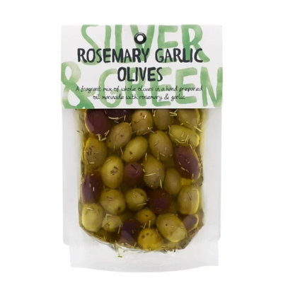 Rosemary Garlic Mixed Olives (Pouch) - 220 g