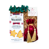 Santa’s Treats small holiday gift box with cookies, chocolates, and a candy cane candle