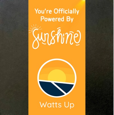 Tom Rendle - Watts Up Solar Ltd. Gift