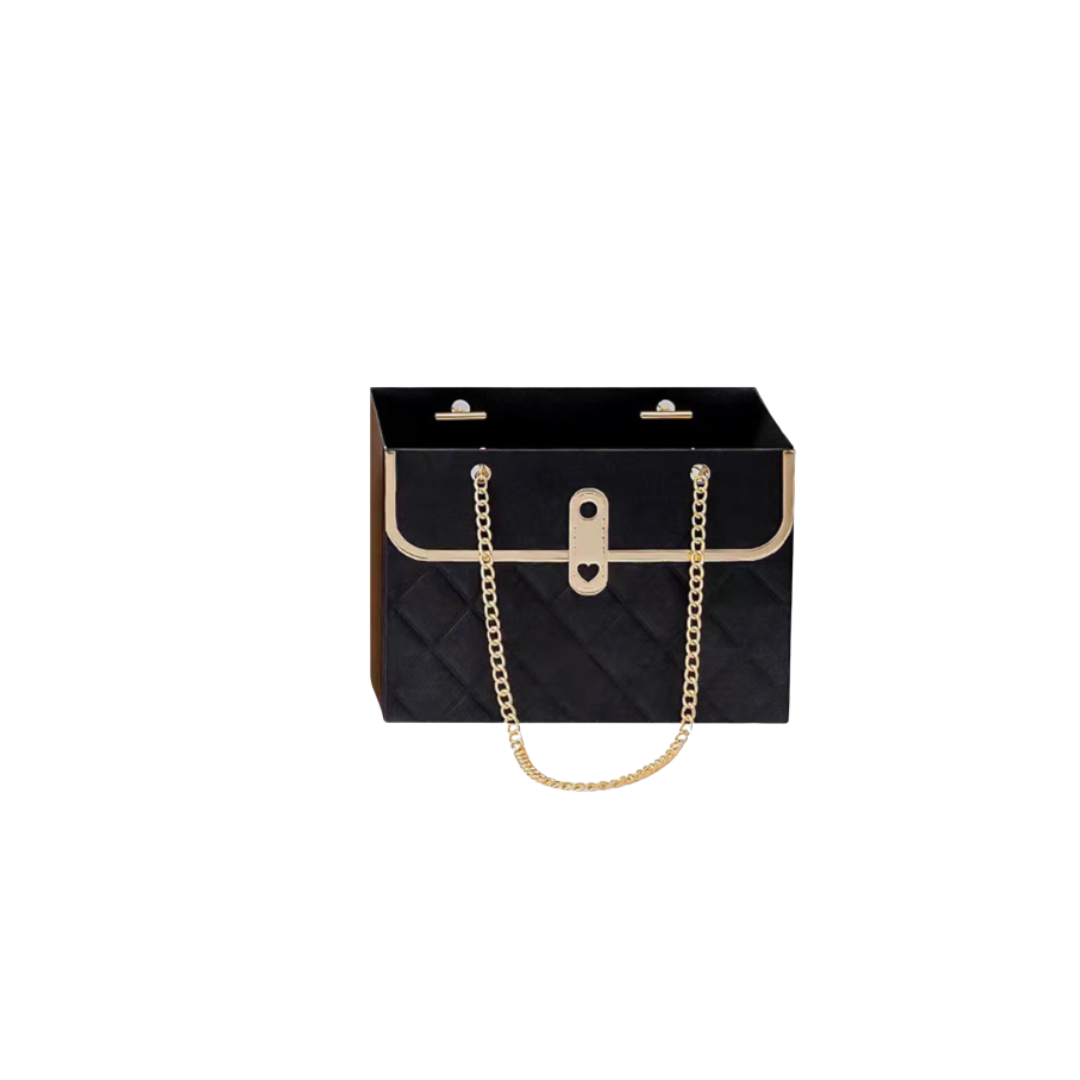 Small Paper Gift Bag with Metal Chain (2 Colour Options)