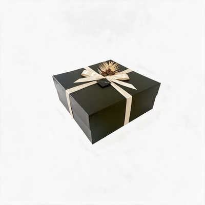 Small Black Keepsake Gift Box With Lid