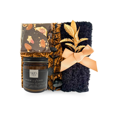 Snuggle Gift Set, Cozy Holiday Gifts Canada, Christmas Gift Box With Socks, Warm Winter Gift Ideas, Holiday Candle Gift Box, Relaxation Christmas Gifts, Fireside Gift Boxes, Cozy Season Gift Box, Indulgent Christmas Treat Sets, Holiday Gifts For Cold Days, Canadian Christmas Gift Ideas, Seasonal Chocolate Gift Box, Thoughtful Winter Wellness Gifts, Self-Budget-Friendly Care Holiday Gift Sets, Affordable Gift Boxes Canada, Value-Friendly Treats, Budget-Friendly Gifts for Any Occasion