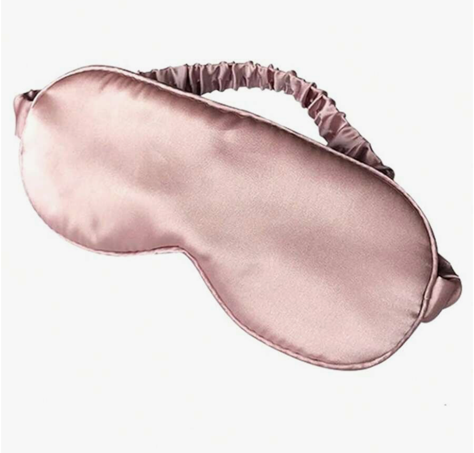 Pink Satin Sleep Mask