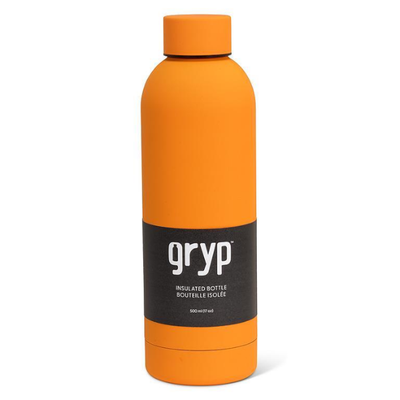 Soft Touch Thermal Water Bottle - Orange 500ml