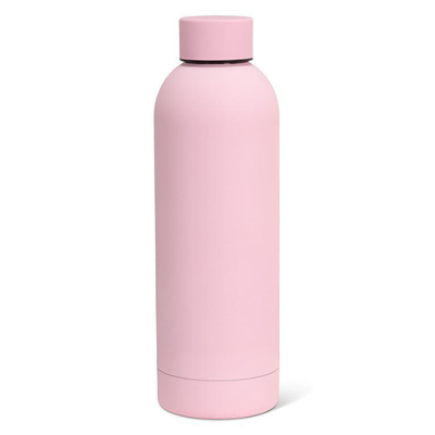 Soft Touch Thermal Water Bottle - Pink (500 ml)