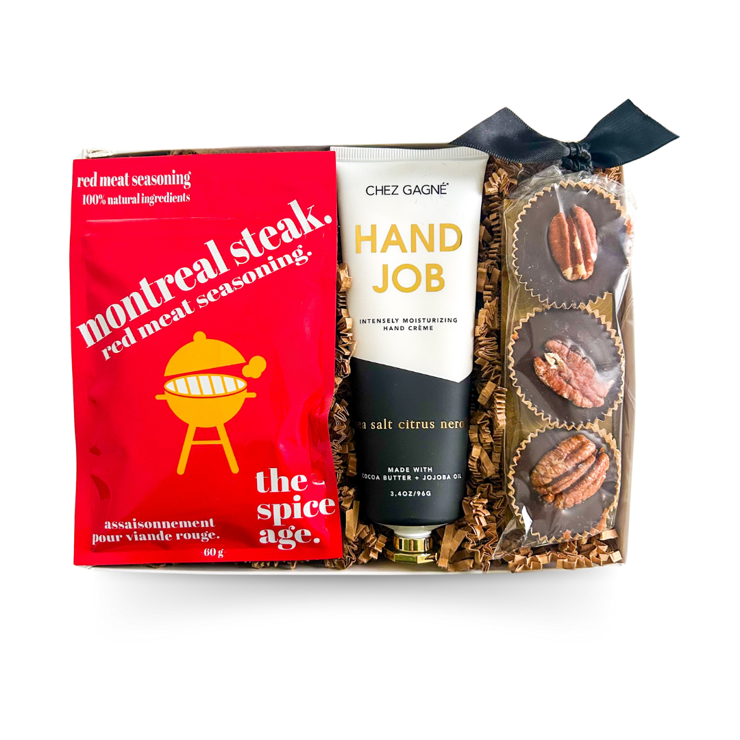 Spicy Gift Box, Gourmet Seasoning Gift, Foodie Spice Kit, BBQ Spice Gift Box, Unique Food Gift, Self Care Food Gift, Canadian Gifts, Halifax Gift Delivery, Fun Snack Gift Box, Housewarming Gift Basket, Small Gift Box Canada, Sea Salt Hand Cream Gift, Mini Treat Gift Box, Food and Wellness Gift, Flavored Chocolate Gift, Nova Scotia Gifts, Unique Gift For Friends, Budget-Friendly Cozy Gift Ideas, Affordable Local Canadian Gift Box, Gift Basket With Personality, Mini Self Care Box