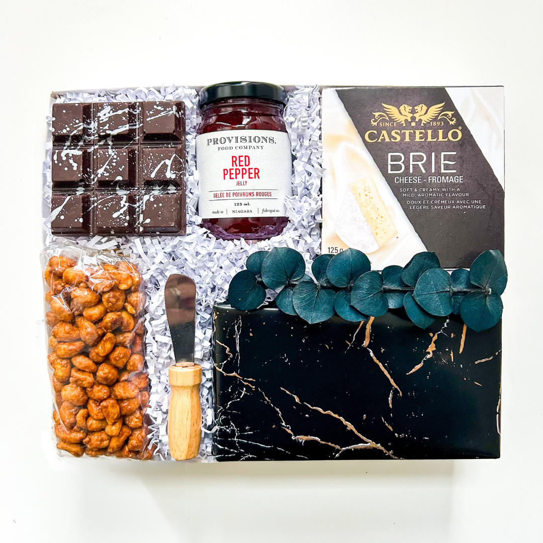 Charcuterie Gift Box, Perfect Charcuterie Gift, Budget Friendly Gifts, Gifts With Treats, Snacks Gift Basket, Nova Scotia Gift Boxes, Gift Boxes Nova Scotia, Perfect Gifts For Employees, Corporate Gift Boxes, Event Gifts, Thank You Gift, Gifts For Appreciation, Gourmet Food Gift Basket, Gourmet Gifts, Affordable Gourmet Gifts, Food Gift Box, Charcuterie Gifts Shipped, Shipped Gifts Canada, Canada Gift Box, Snack Gifts