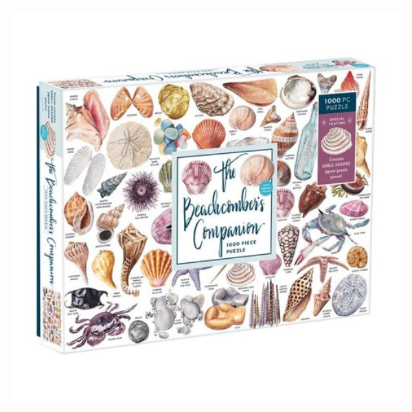 The Beachcomber's Companion 1000 Piece Puzzle With Shaped Pieces