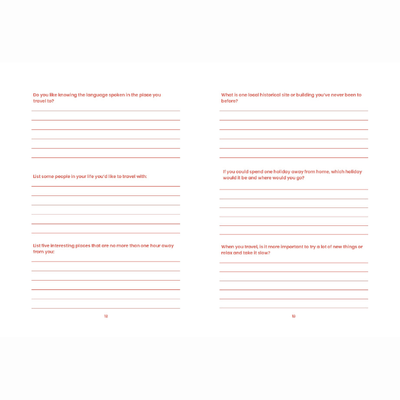 Bucket List Hardcover Journal