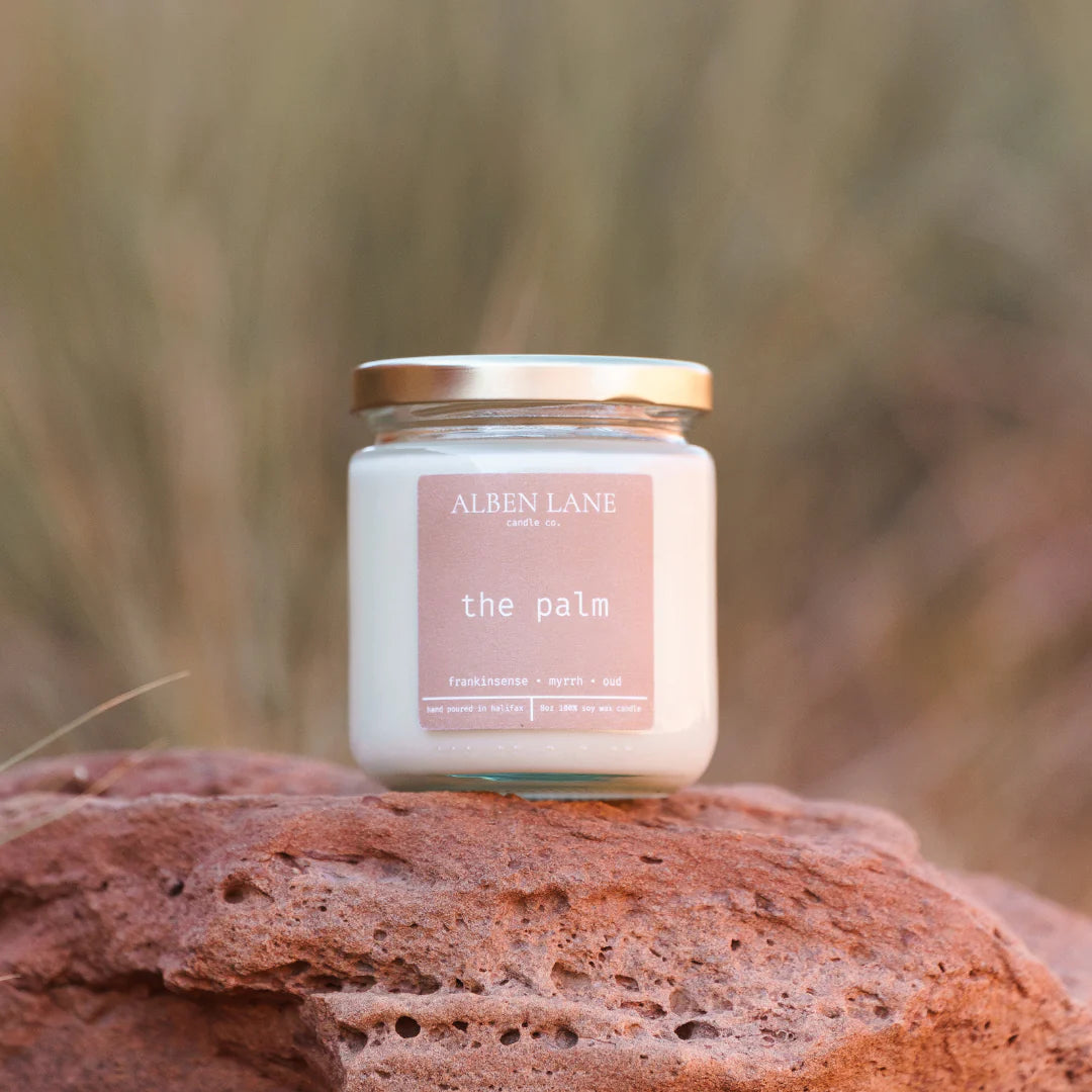 The Palm Candle 100% Natural Soy Wax Candle