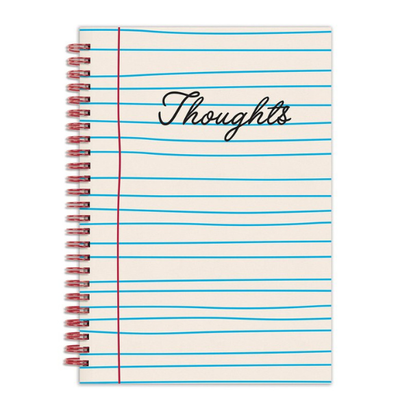 Thoughts 6 x 8 Wired Journal