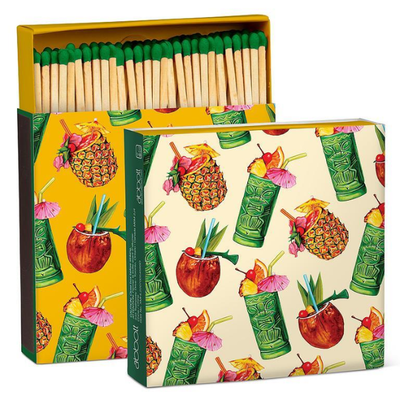 Tiki Cocktails Square Matches