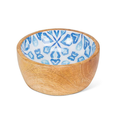 Tile Design Bowl - Blue