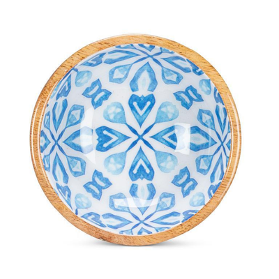 Tile Design Bowl - Blue