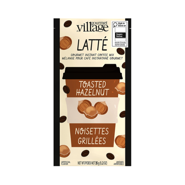 Toasted Hazelnut Gourmet Instant Coffee Mix- Single Pk