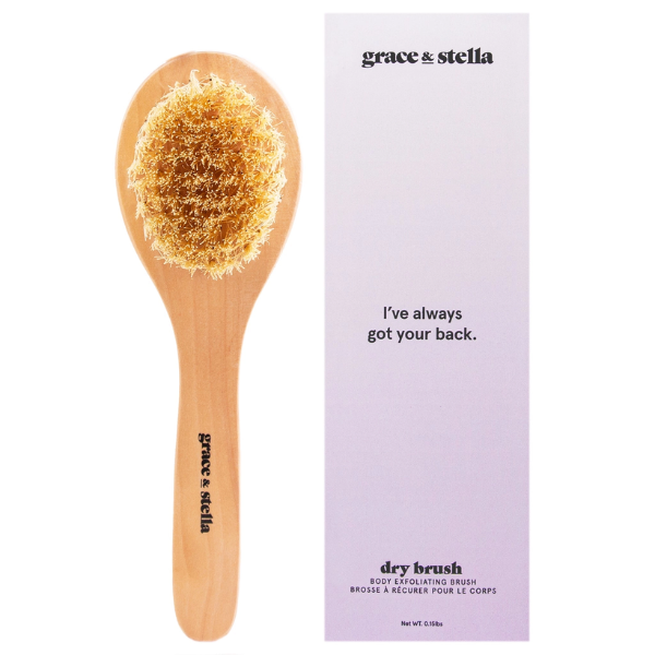 Vegan Tampico Fiber Dry Body Brush