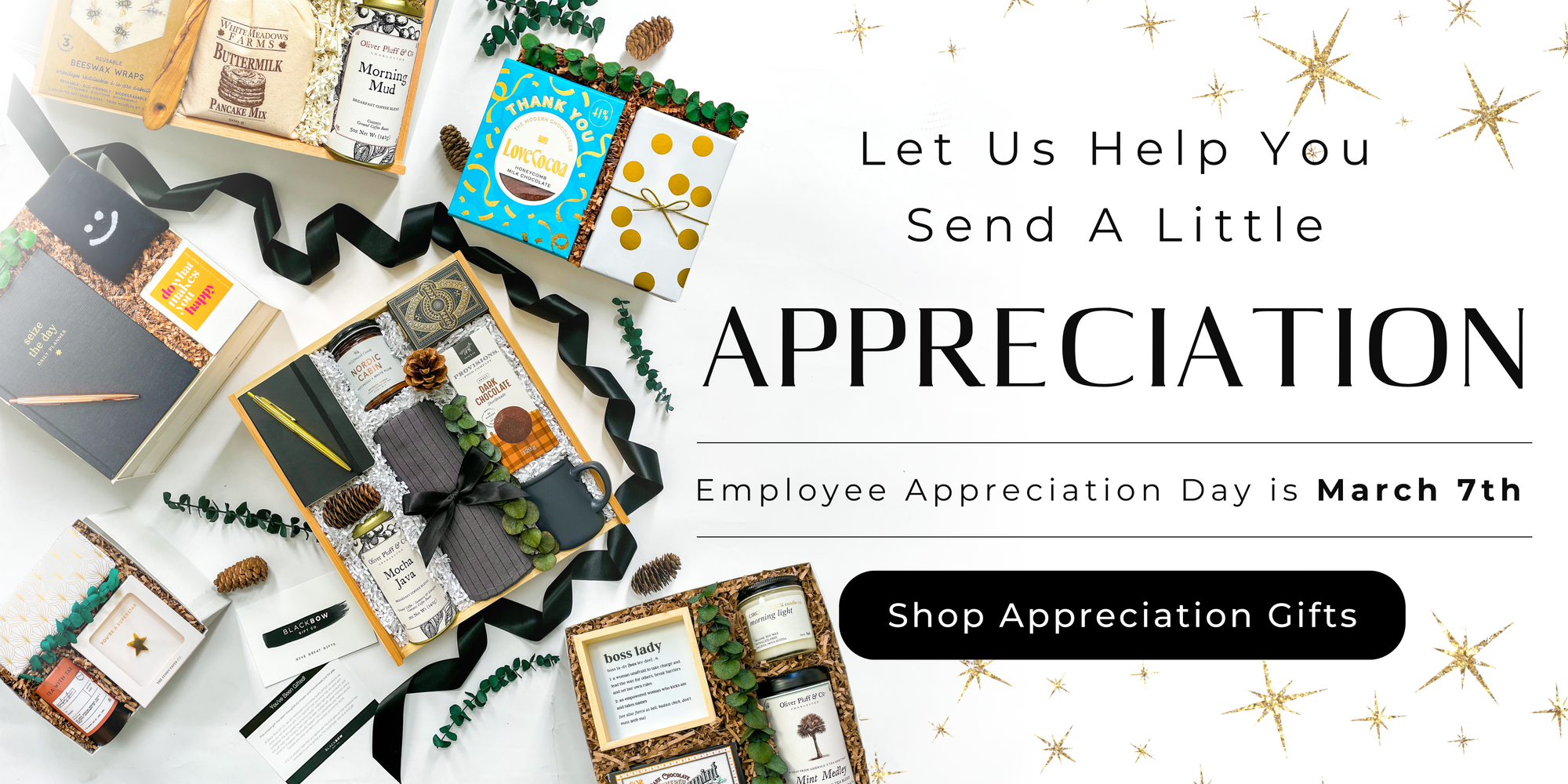 Thoughtful employee appreciation gifts – Show your team you value them with premium gift boxes, gourmet treats, and personalized corporate gifts for Employee Appreciation Day with shipping anywhere in Canada and local hand delivery in Halifax