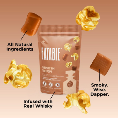 Whiskey On The Pops Gourmet Popcorn
