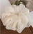 White Chiffon Scrunchie